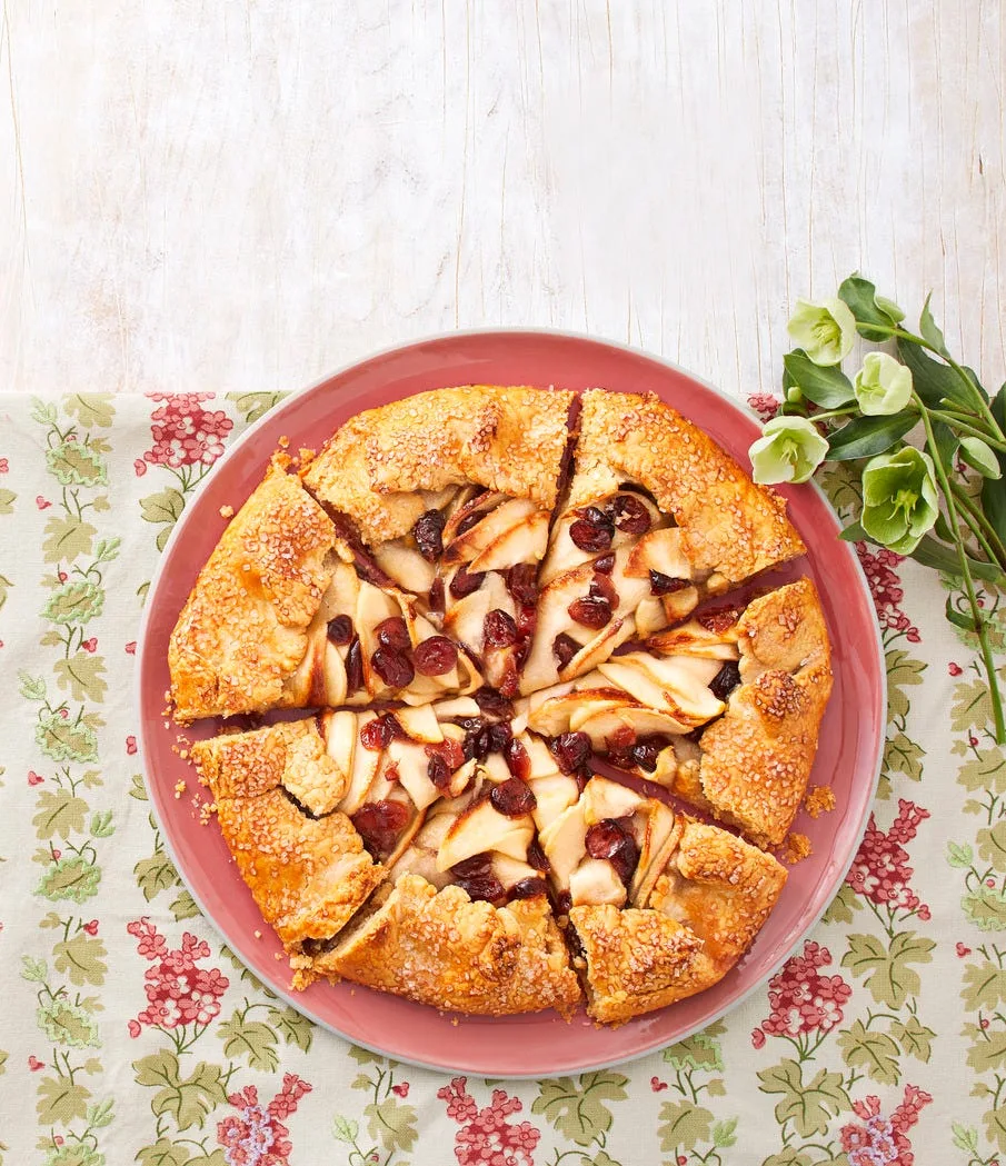 Pioneer Woman Apple Cranberry Galette