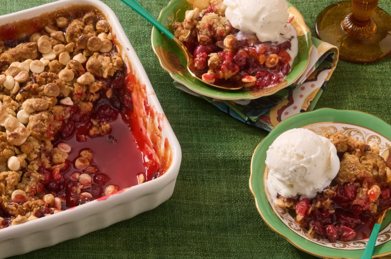 Pioneer Woman Cranberry Crisp